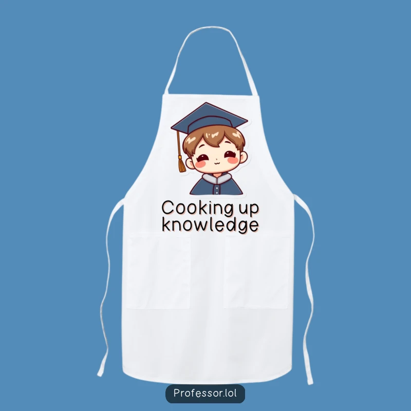 Funny Graduation Cap Apron: Celebration Chef Gift