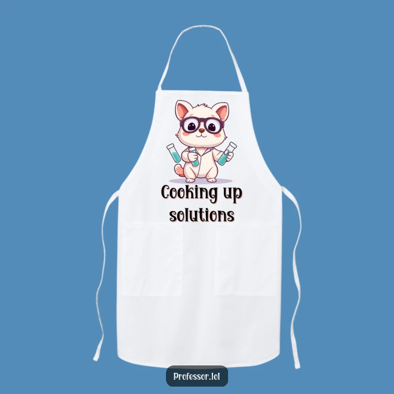 Funny Scientist Apron - Cute Animal Juggler Chef Gift