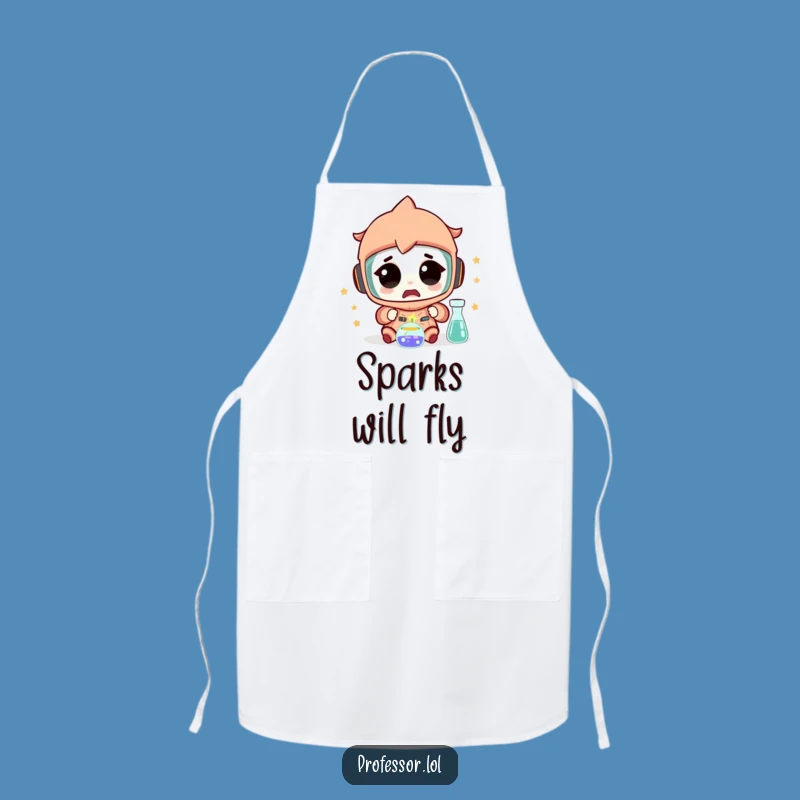 Funny Science Experiment Apron: Kitchen Lab Creation Gift