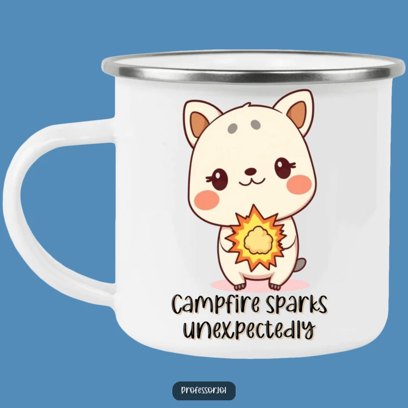 Funny Animal Explosion Camping Mug - Surprised Sipper, Outdoor Adventure Mug