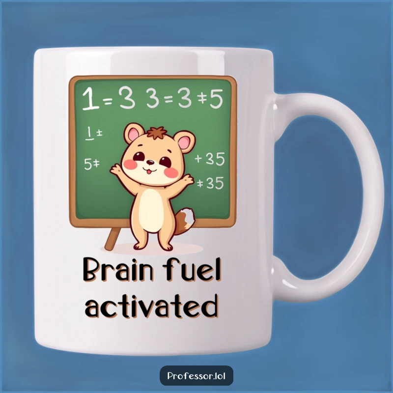 Funny Smart Animal Mug: Genius Equation Gift for Brainiacs