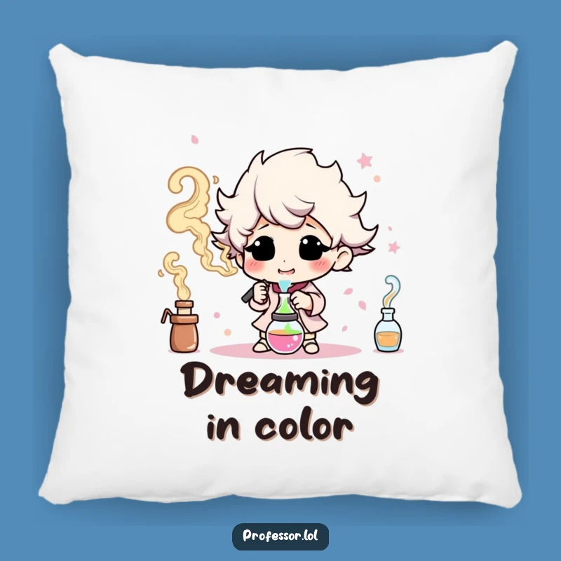 Funny Colorful Smoke Pillow: Cozy Comfort with Creative Flair