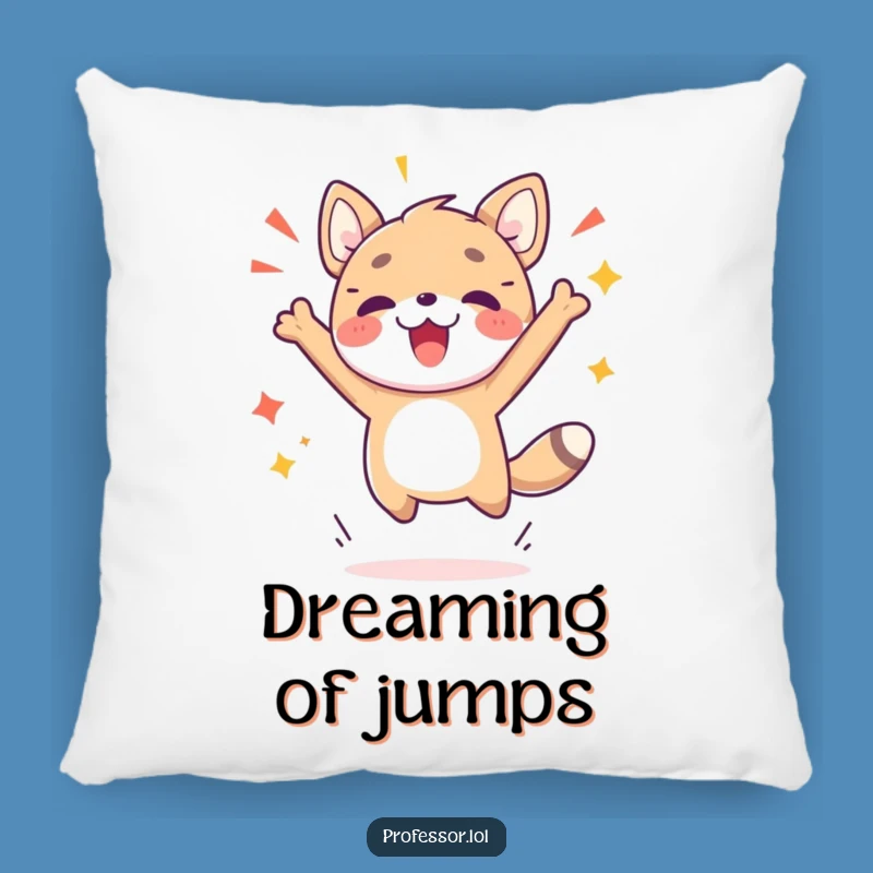 Cute Funny Animal Pillow - Cozy Breakthrough Jumping Cushion Gift