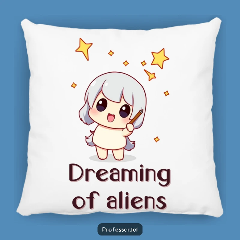 Funny Constellation Pointer Pillow: Cozy Cosmic Humor for Your Home