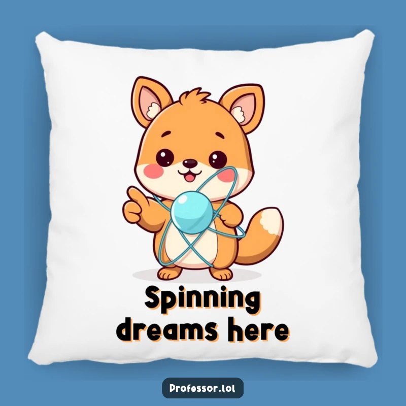 Funny Physics Animal Pillow: Cuddle Up with Atoms!