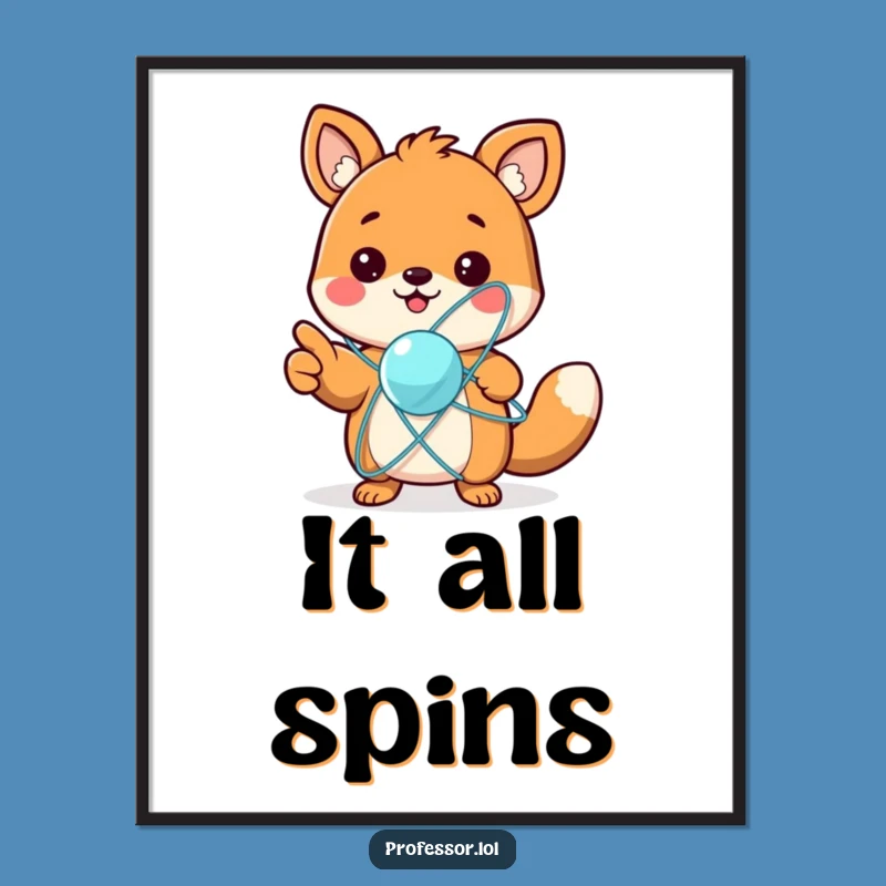 Funny Physics Animal Digital Art: Instant Cosmic Decor!