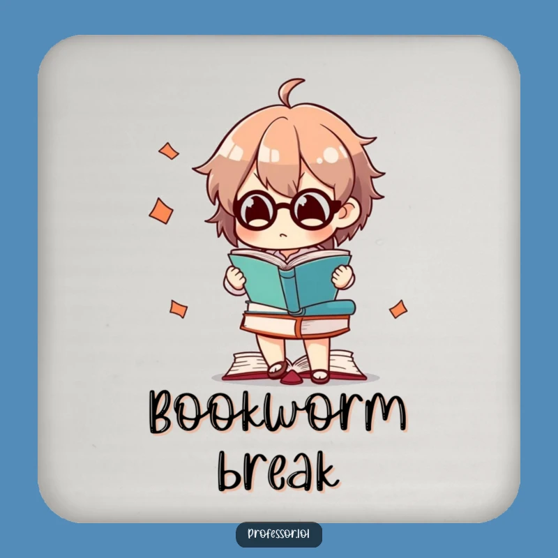 Funny Book Juggler Coaster: Protect Surfaces with This Hilarious Literary Accessory!