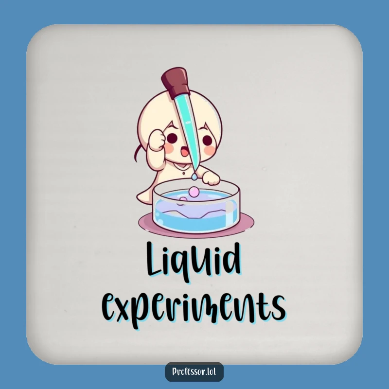 Funny Pipette Science Coaster: Protect Surfaces with This Hilarious Accessory!