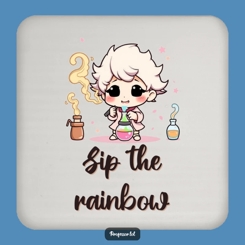 Funny Colorful Smoke Coaster: Protect Surfaces with Artistic Flair