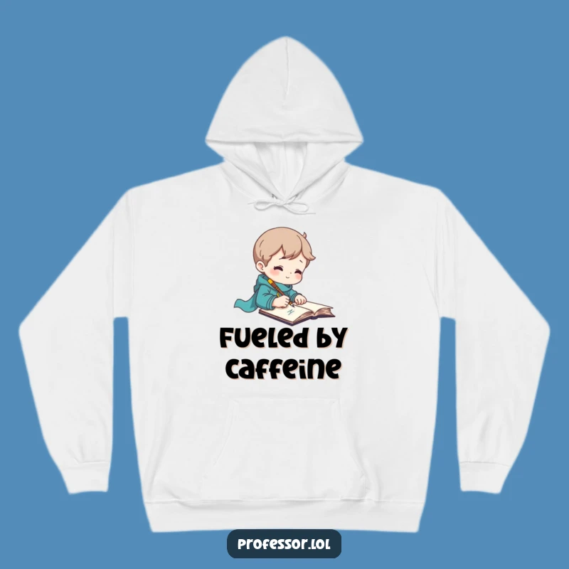 Funny Poet Hoodie: Inspired Quill Writing, Cozy Gift for Writers