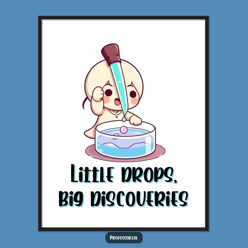 Free Printable Wall Art: Pipette Precision for Your Creative Space Decor