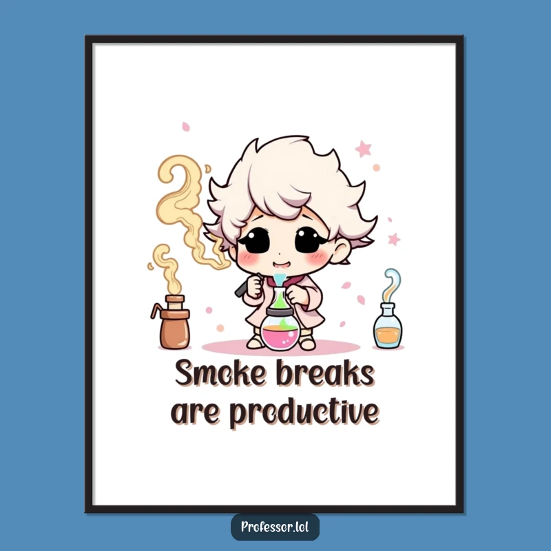 Free Printable Wall Art: Colorful Smoke Experiment - Vibrant Decor