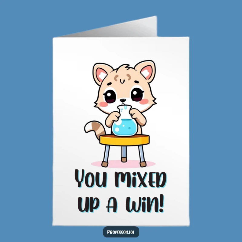 Free Printable Congrats Card: Animal Scientist - Celebrate Your Breakthrough!