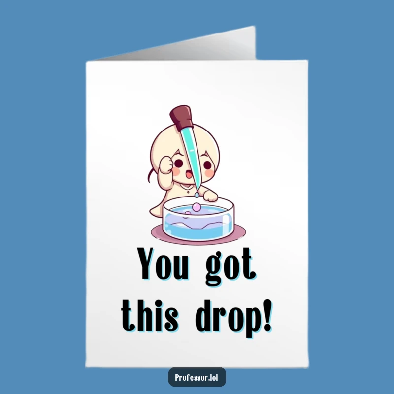 Free Printable Congrats Card: Precision Success with Pipette and Petri Dish