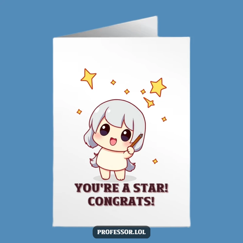 Free Printable Congrats Card: Funny Constellation Achievement - Stellar Download