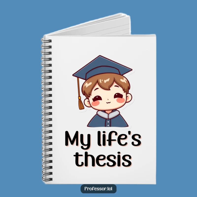 Funny Graduation Cap Notebook: Jaunty Achievement Journal Gift