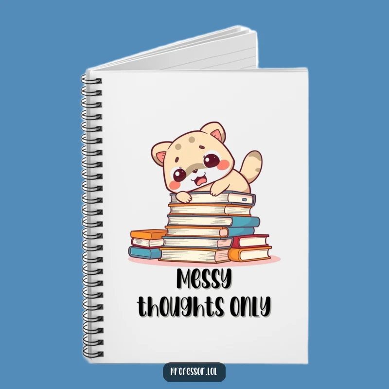Funny Startled Animal Notebook: Jot Down Ideas (Carefully!), Perfect Funny Gift