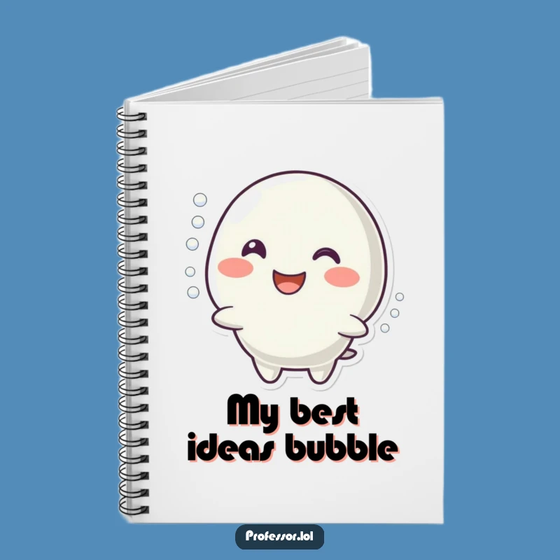 Funny Bubbling Reaction Notebook: Happy Journal Gift