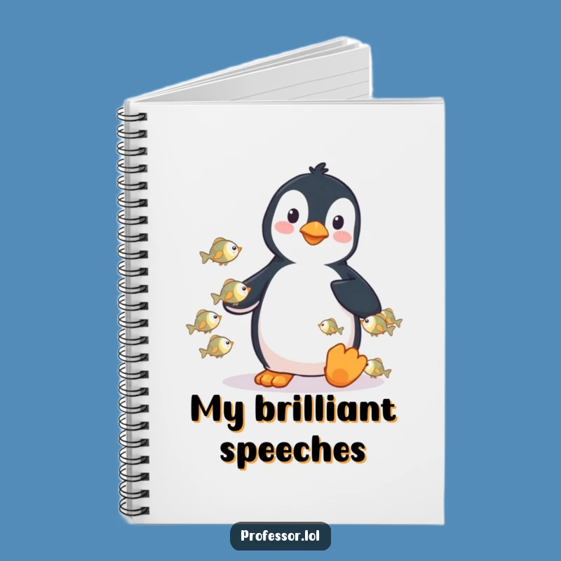 Funny Penguin Fish Notebook: Jot Down Ideas with this Hilarious Educator's Funny Gift!