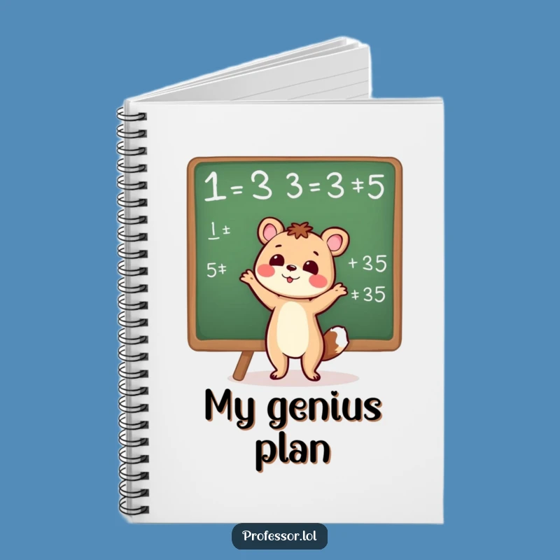 Funny Smart Animal Notebook: Jot Down Brilliant Ideas