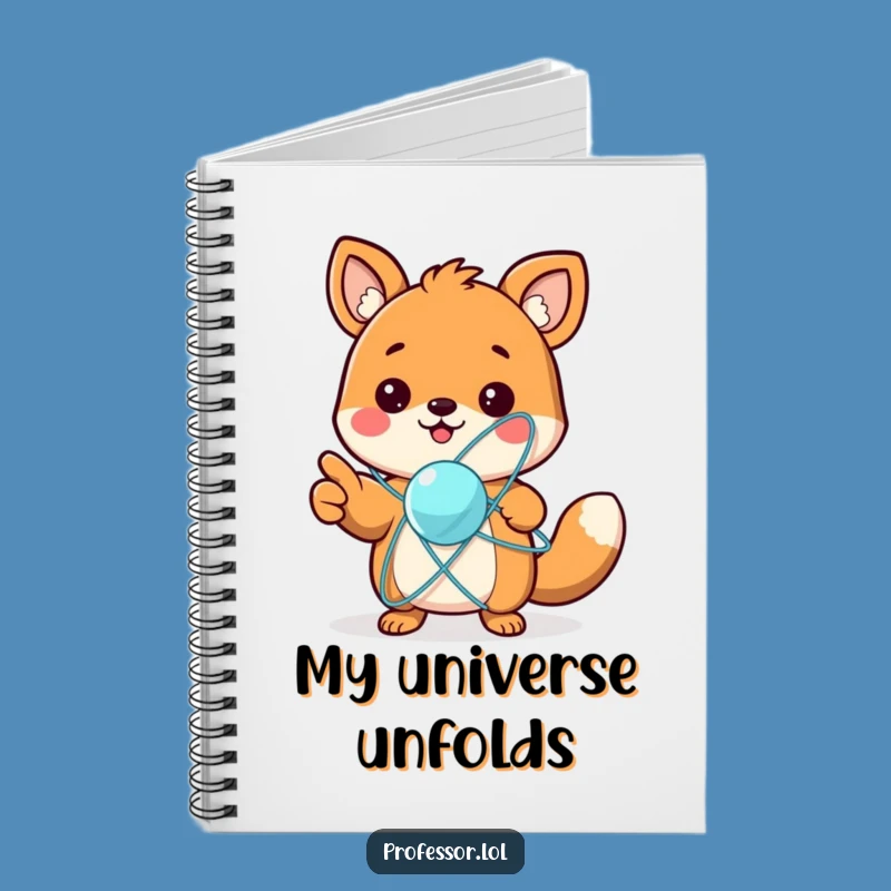 Funny Physics Animal Notebook: Record Your Big Ideas!