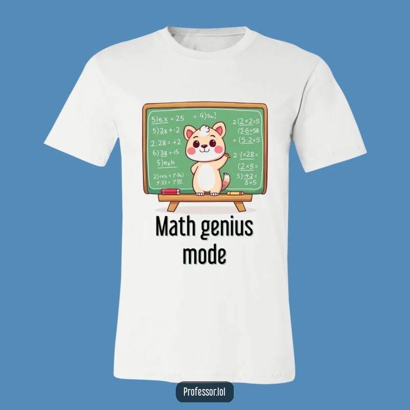 Funny Equation Animal Tee - Smart T-Shirt, Perfect Funny Gift