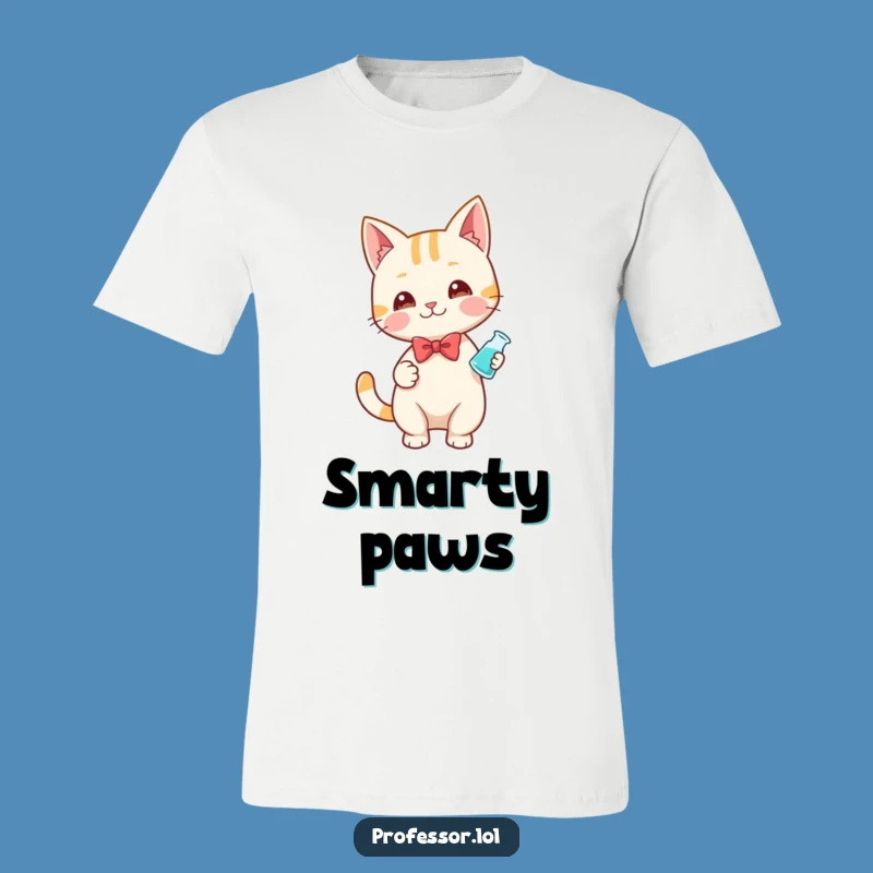 Funny Feline Chemist T-Shirt: Hilarious Outfit for Science and Cat Lovers