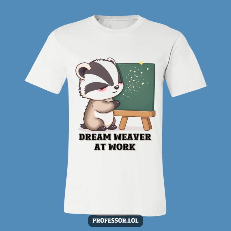 Funny Sleepy Badger T-Shirt: Sprinkle Some Whimsical Magic & Humor