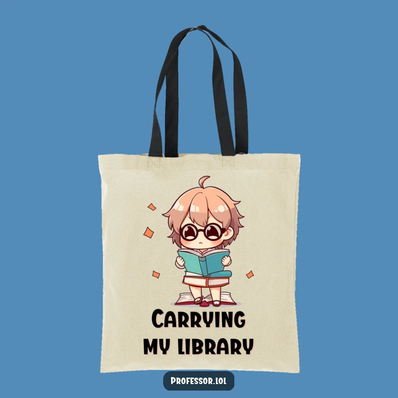 Funny Book Juggling Tote Bag: Carry Your Library with This Hilarious Bag!