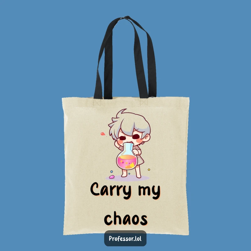 Funny Lab Accident Tote Bag: Carry Your Laughs with This Hilarious Bag!
