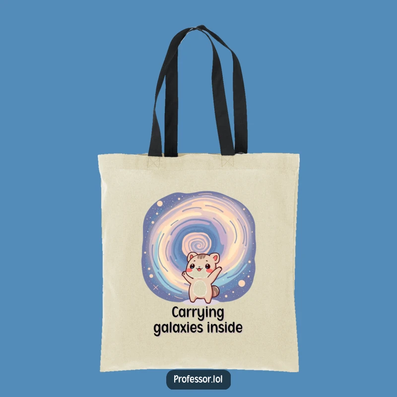 Funny Universe Animal Tote Bag - Spacious Carryall, Funny Gift Idea